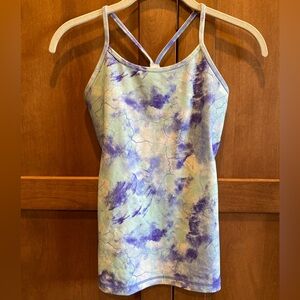 Ivivva by Lululemon Purple/Mint Sporty Tank Top